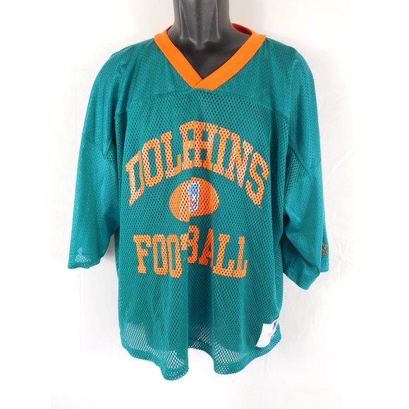 STARTER Shirts Vintage Starter 995 Miami Dolphins Net Jersey Sz Xxl
